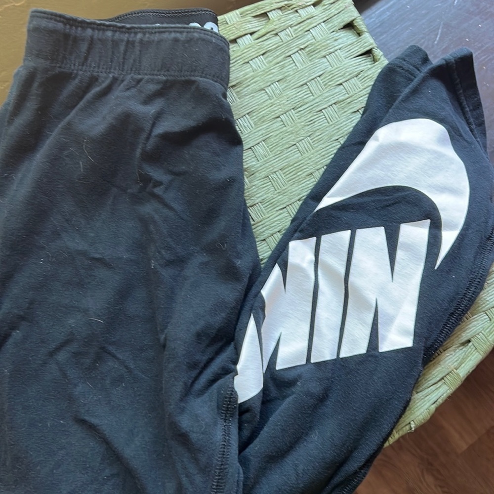 Black Nike Cotton Leggings